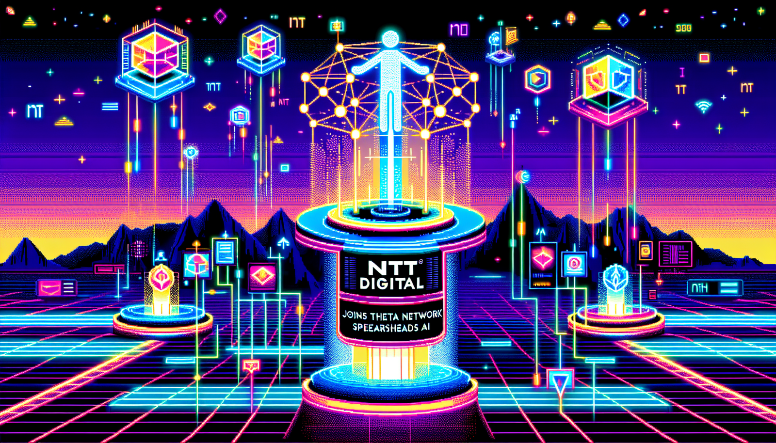 NTT Digital Joins Theta Network as Validator, Spearheads AI.