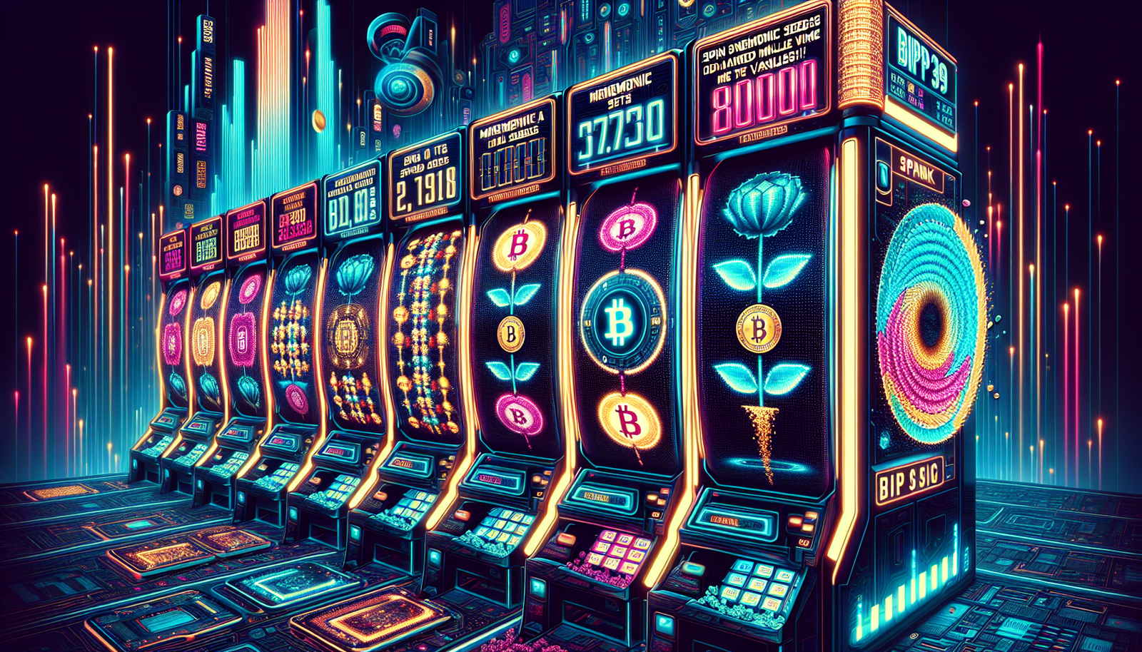 Mnemonic Slots: Spin BIP39 Seeds, Odds Make Million Vanish!!