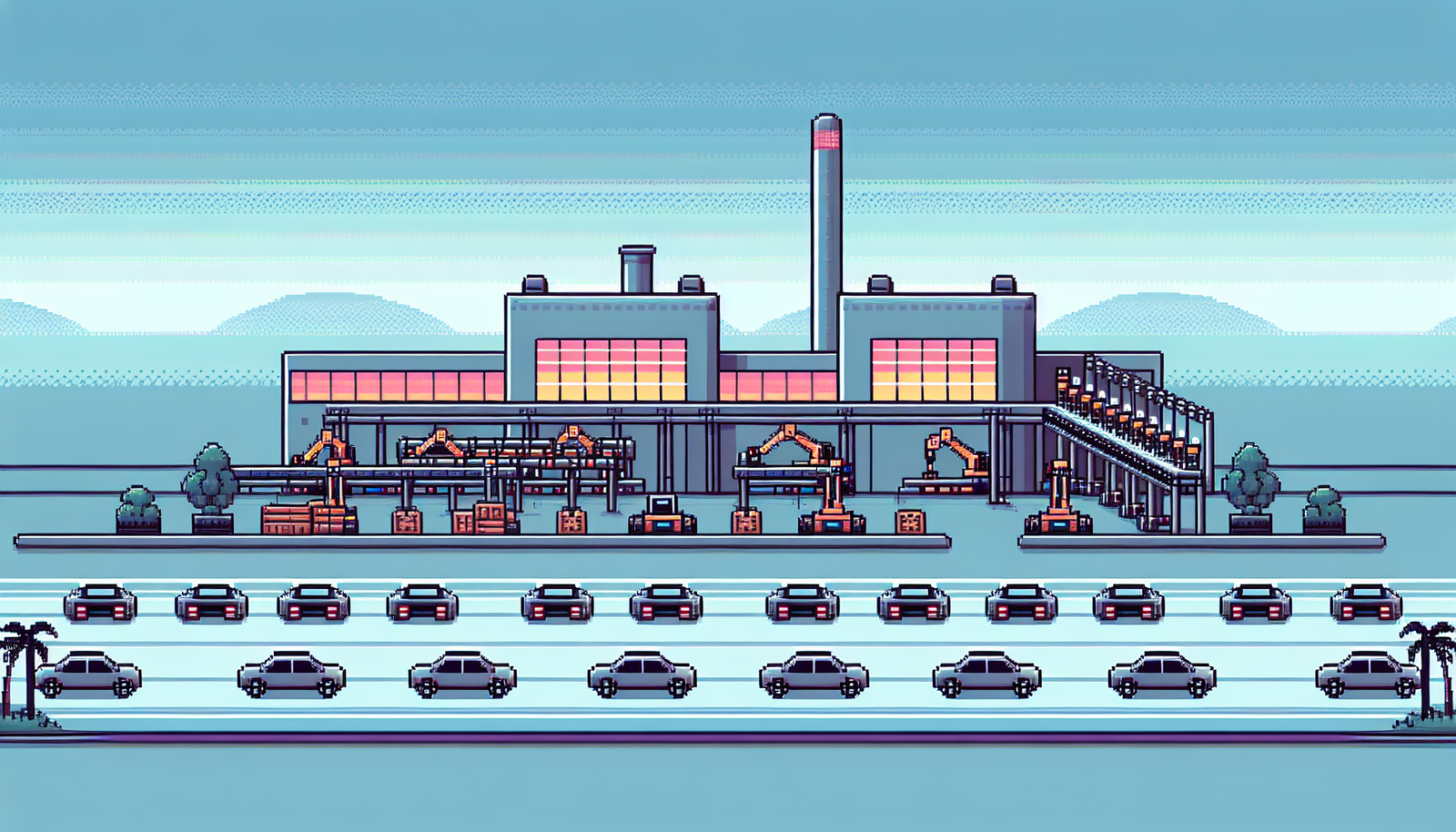 Tesla Preps Cybercab Production; Musk Warns Slow Ramp in Apr