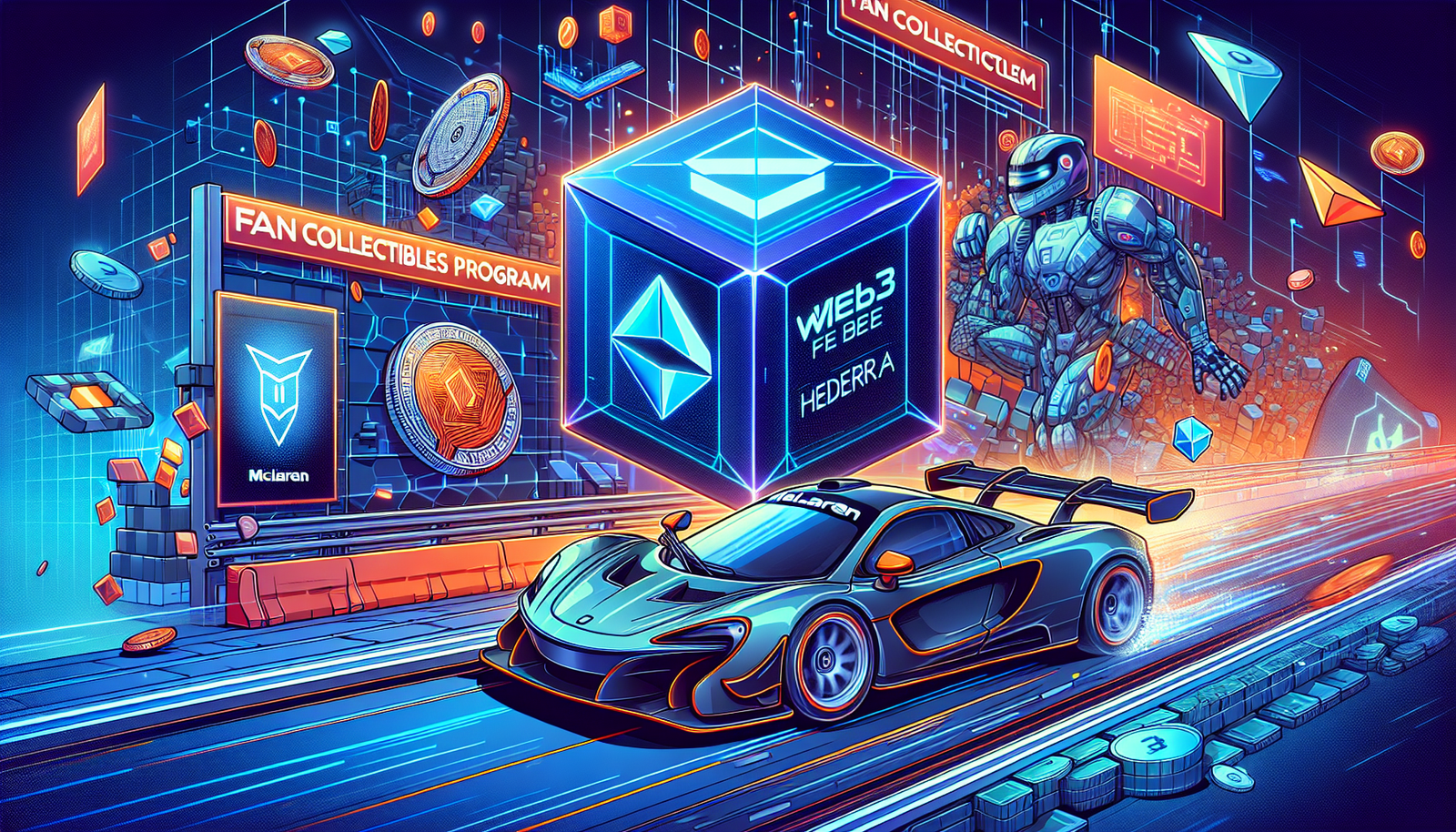 McLaren Racing & Hedera Launch Web3 Fan Collectibles Program