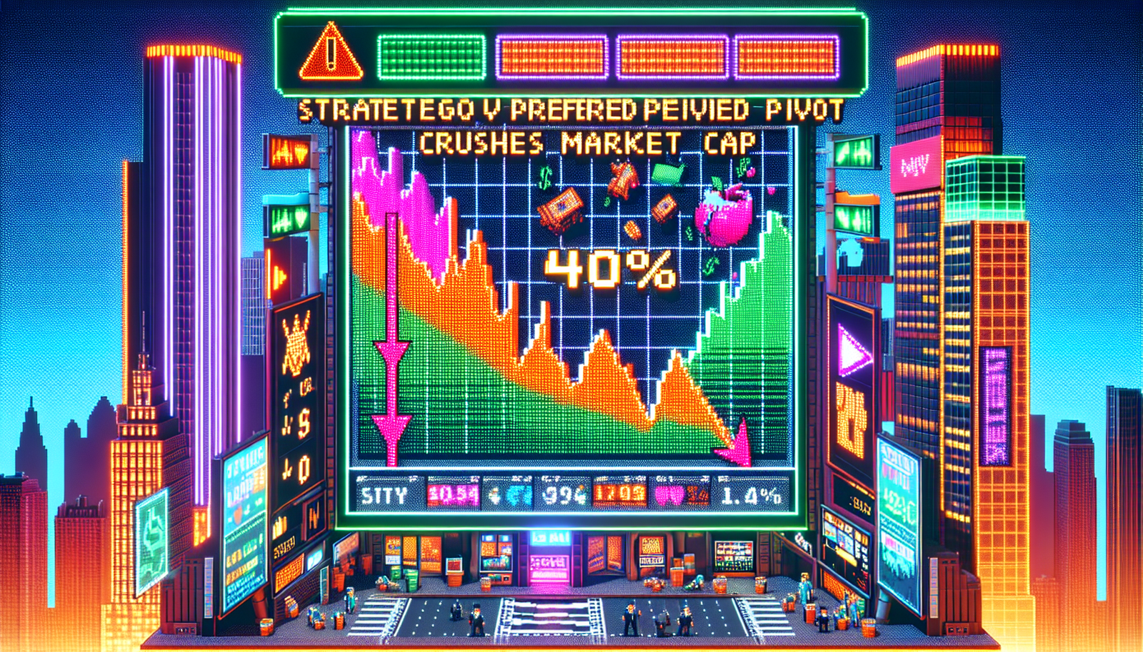 Strategy Preferred Pivot Crushes Market Cap, Stock 40% Down!