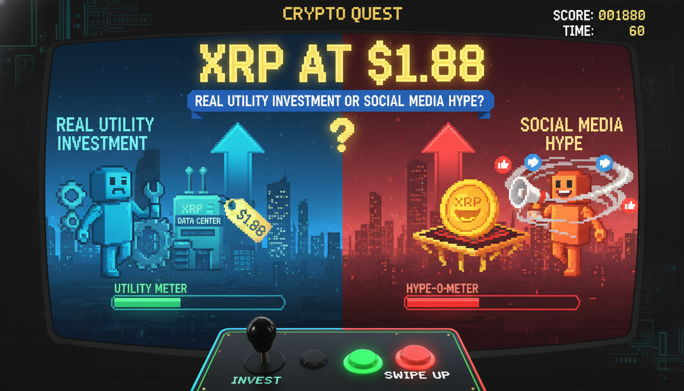 XRP at $1.88: Real Utility Investment or Social Media Hype?