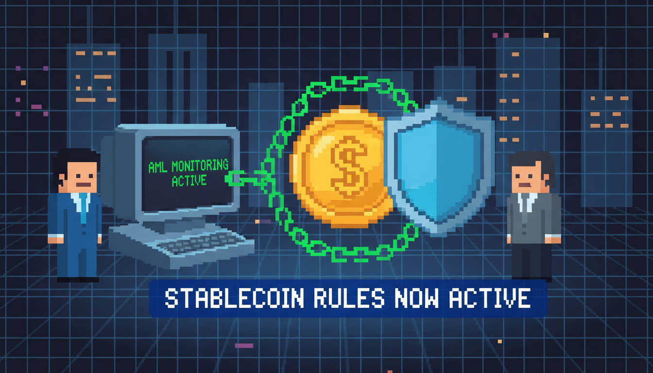 Stablecoin Rules Now Active, Require AML Monitoring
