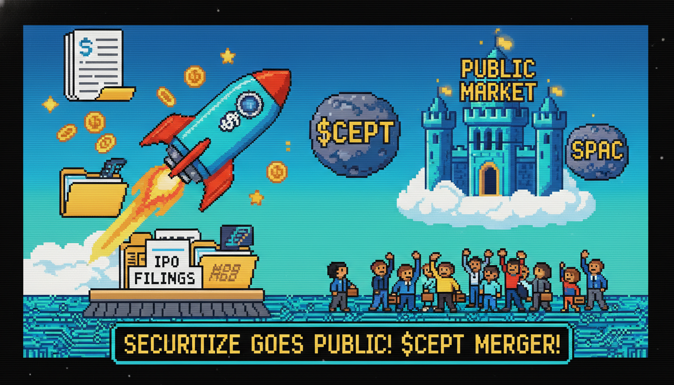 Securitize files to go public via $CEPT SPAC merger