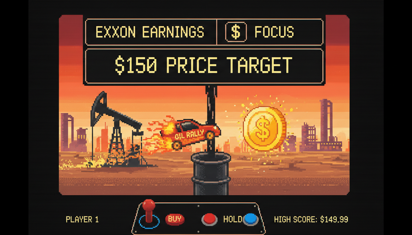 Exxon Earnings in Focus; Oil Rally Seeks $150 Price