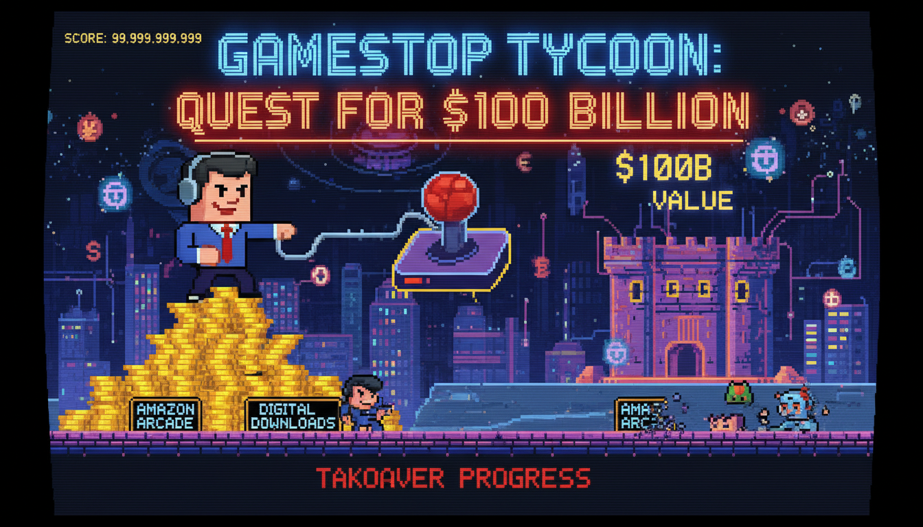 GameStop CEO Aims for $100B Value With Big Takeover Plan