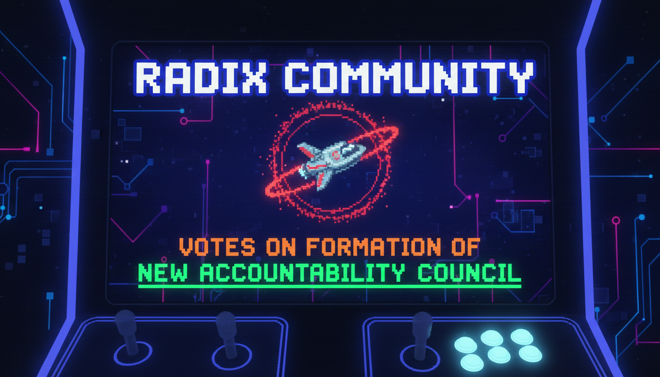 Radix Community Votes on Formation of New Accountability Council