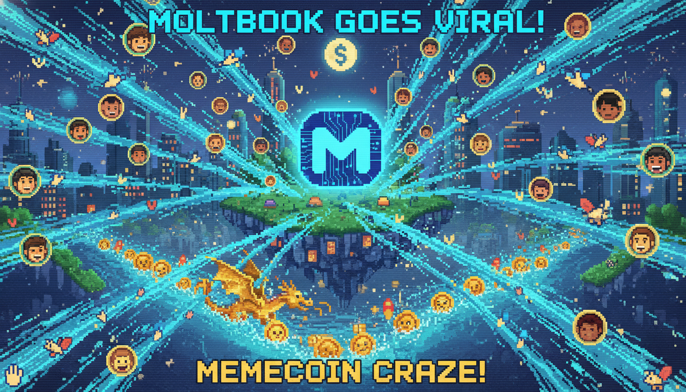 AI Social Network Moltbook Goes Viral, Sparks Memecoin Craze