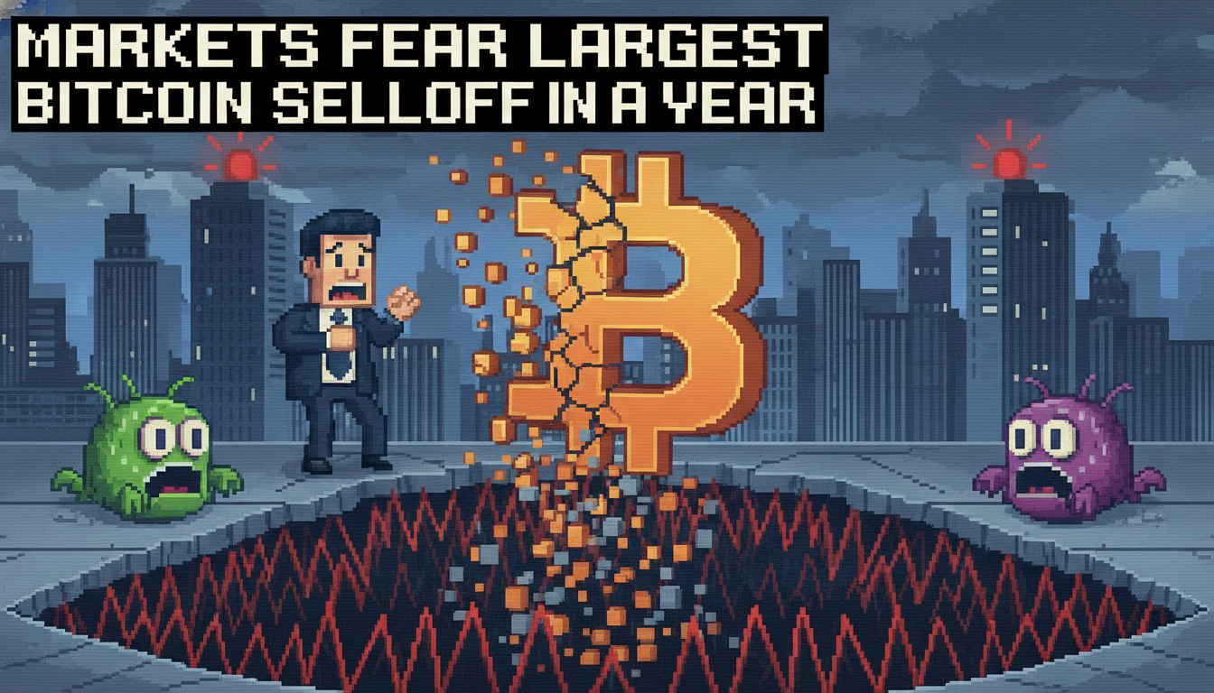 Markets Fear Largest Bitcoin Selloff in a Year
