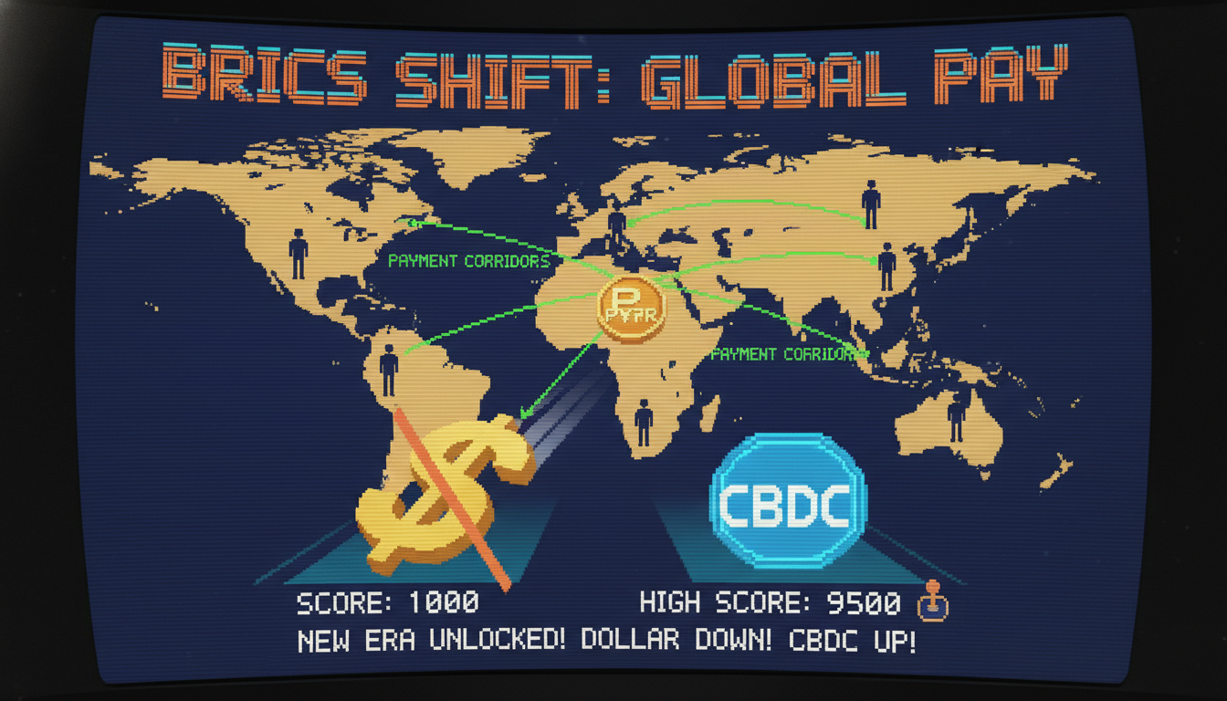 BRICS Nations Shift From Dollar With CBDC Payment Corridors