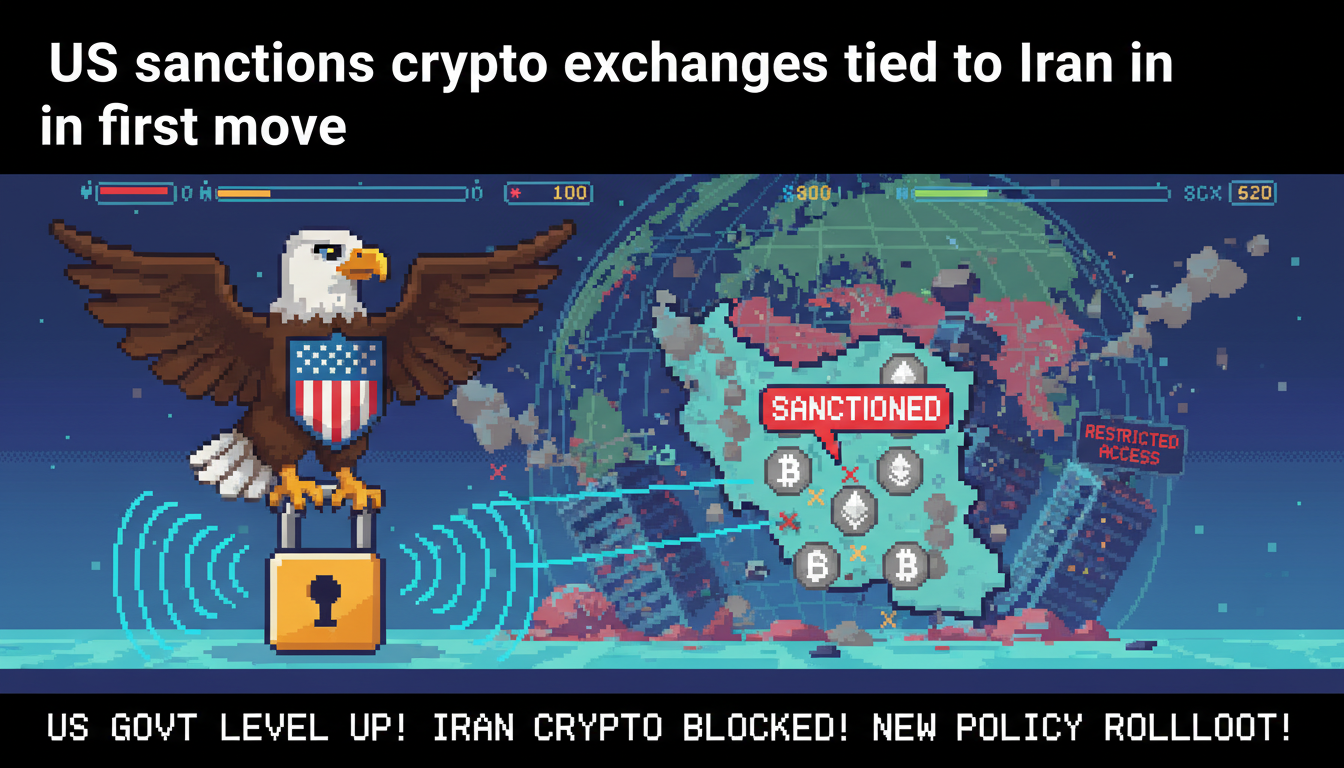 US sanctions crypto exchanges tied to Iran in first move