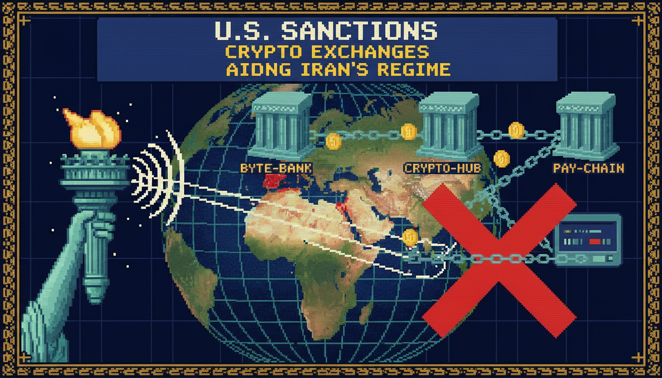 U.S. Sanctions Crypto Exchanges Aiding Iran's Regime
