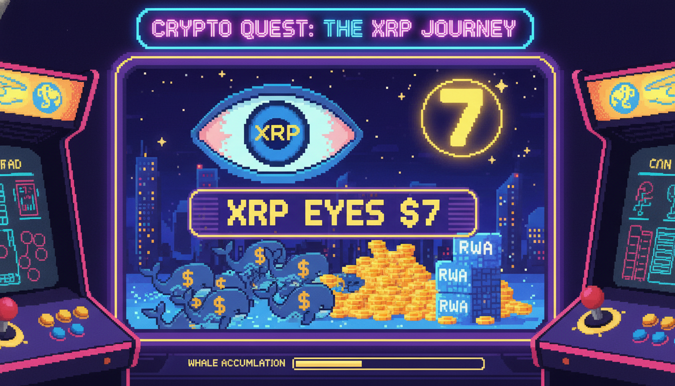 XRP Eyes $7 Amid Whale Accumulation, RWA Growth
