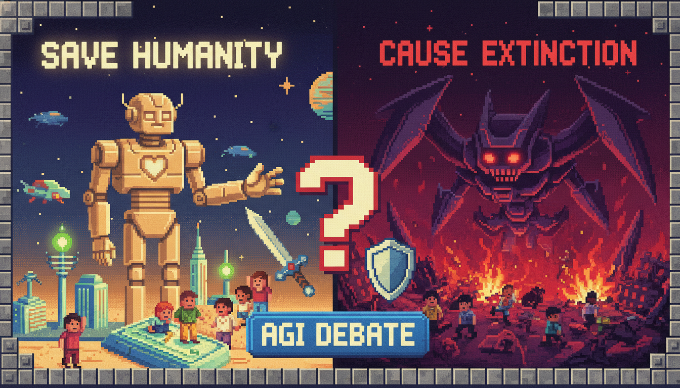 AGI Debate: Will It Save Humanity or Cause Extinction?