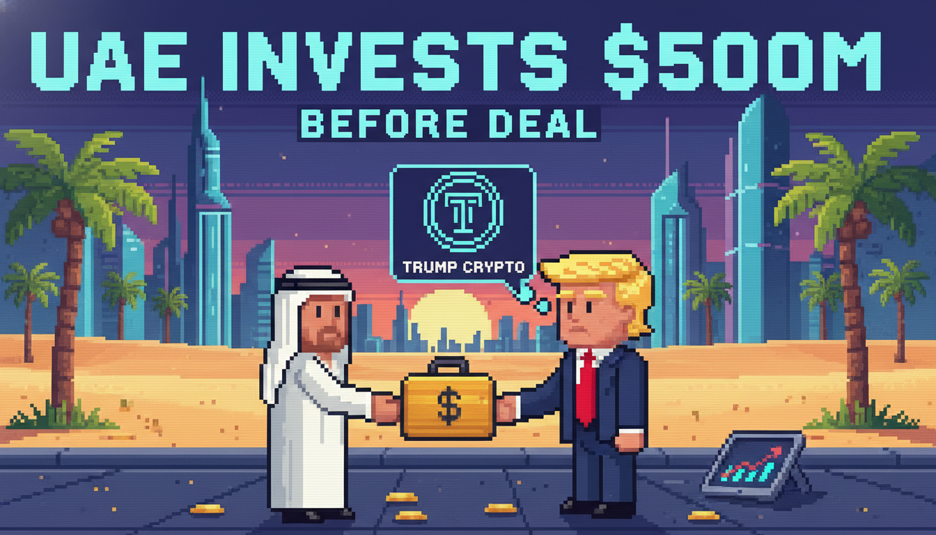 UAE Invested $500M in Trump-Linked Crypto Firm Before Deal