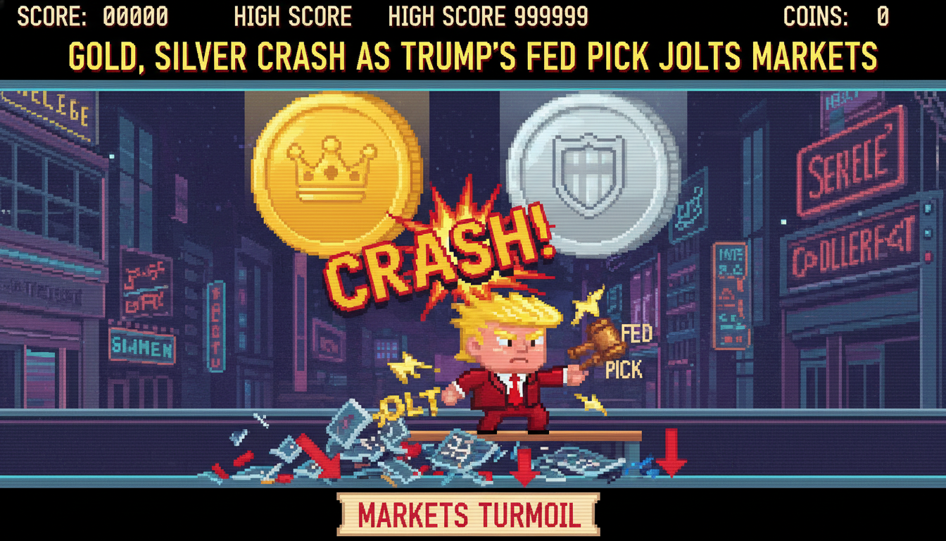 Gold, Silver Crash as Trump's Fed Pick Jolts Markets Gold, Silver Crash as Trump's Fed Pick Jolts Markets