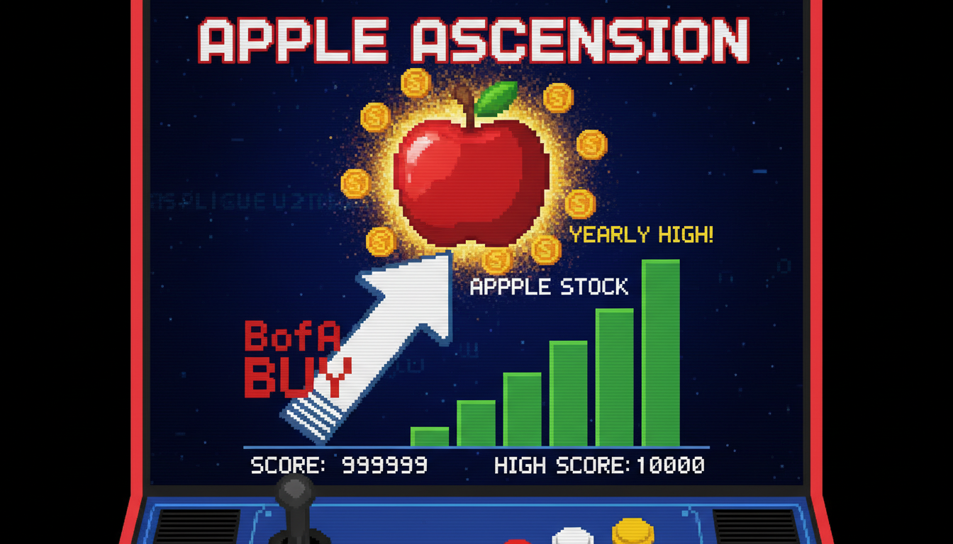 BofA Reiterates Buy on Apple Stock as Shares Hit Yearly High