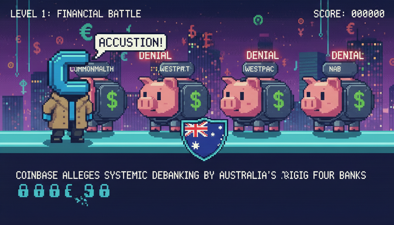Coinbase Accuses Australia’s Big Four Banks of Systemic Debanking