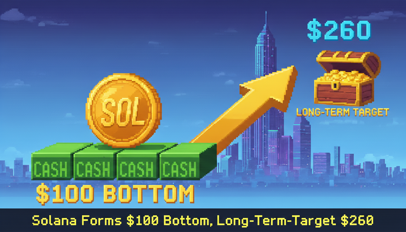Solana Forms $100 Bottom, Long-Term Target $260