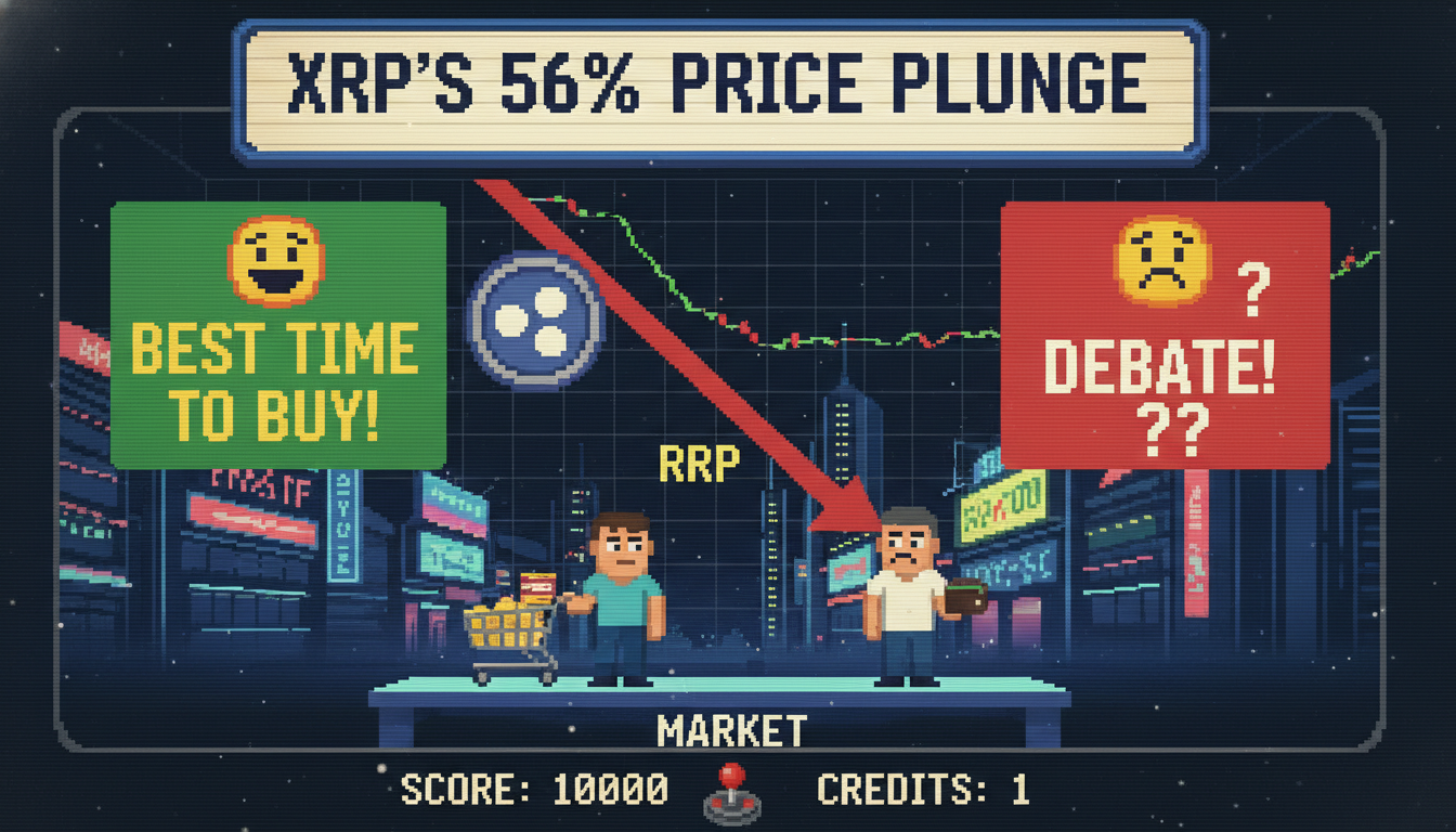 XRP's 56% Price Plunge Sparks ‘Best Time to Buy’ Debate