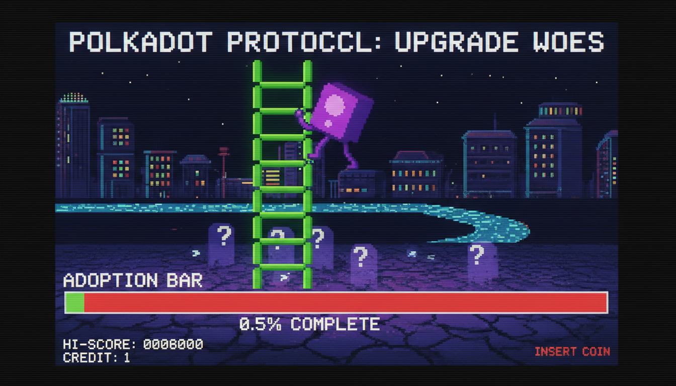 Polkadot's Smart Contract Upgrade Sees Slow Adoption