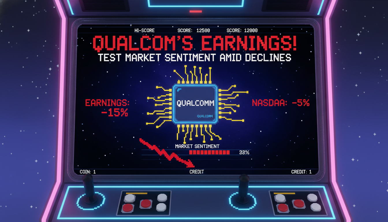 Qualcomm's Earnings to Test Market Sentiment Amid Declines