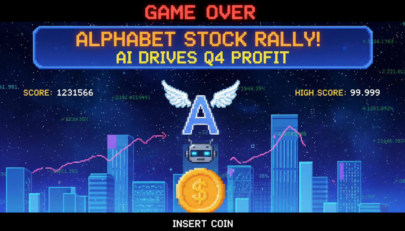 Alphabet Stock Rallies as AI Drives Record Q4 Profit Growth