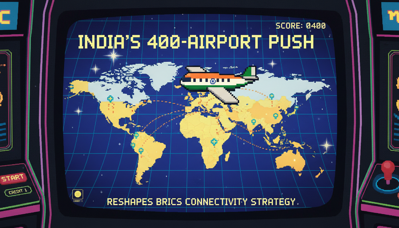 India's 400-Airport Push Reshapes BRICS Connectivity Strategy
