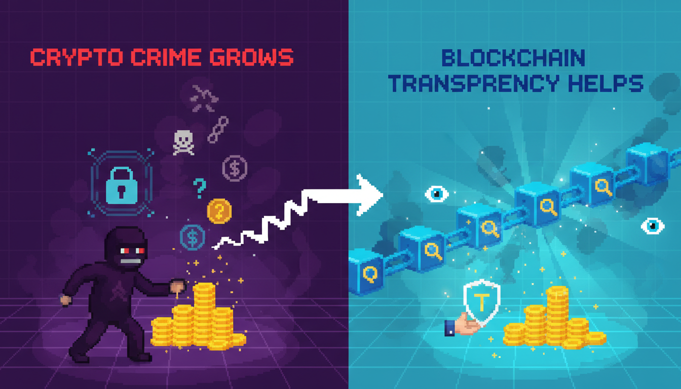 Crypto Crime Grows, But Blockchain Transparency Helps