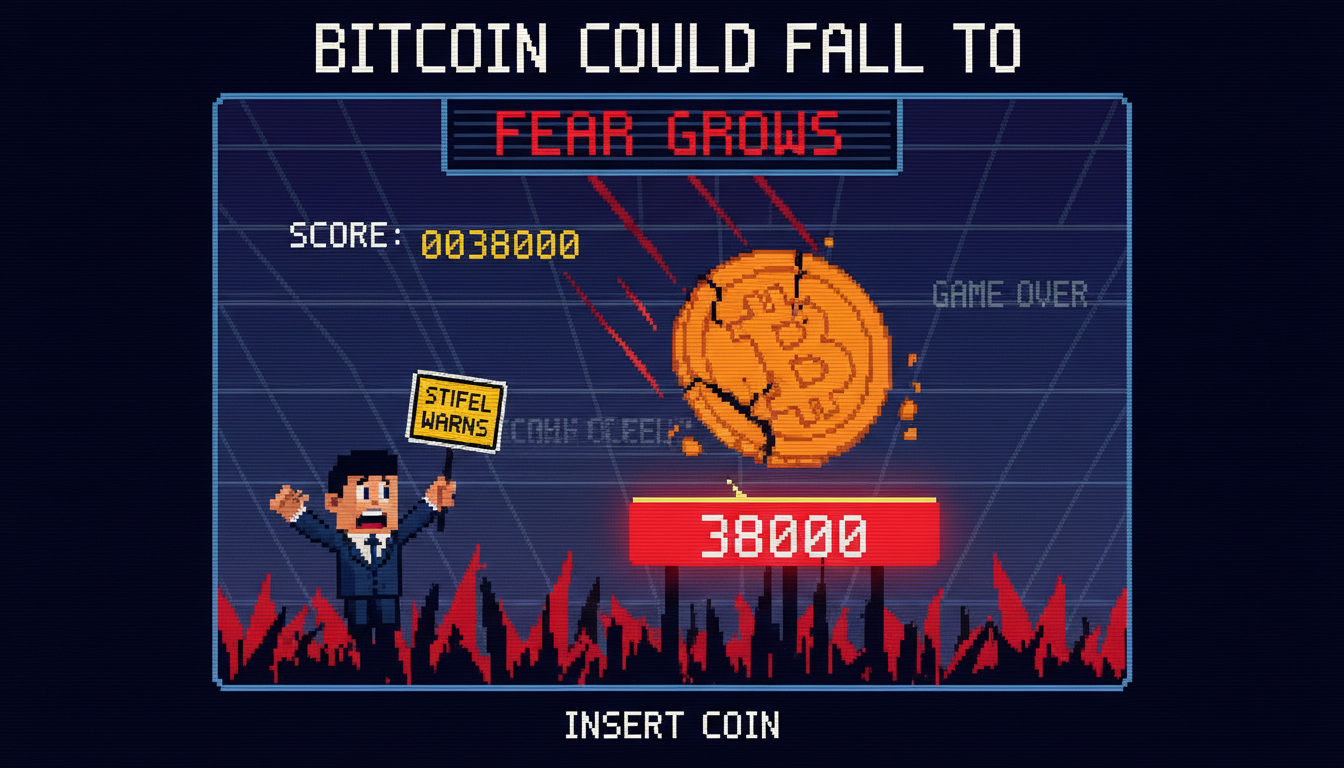 Bitcoin Could Fall to $38,000 as Fear Grows, Stifel Warns