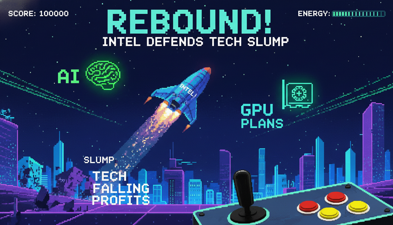 Intel Defies Tech Slump as AI, GPU Plans Fuel Rebound