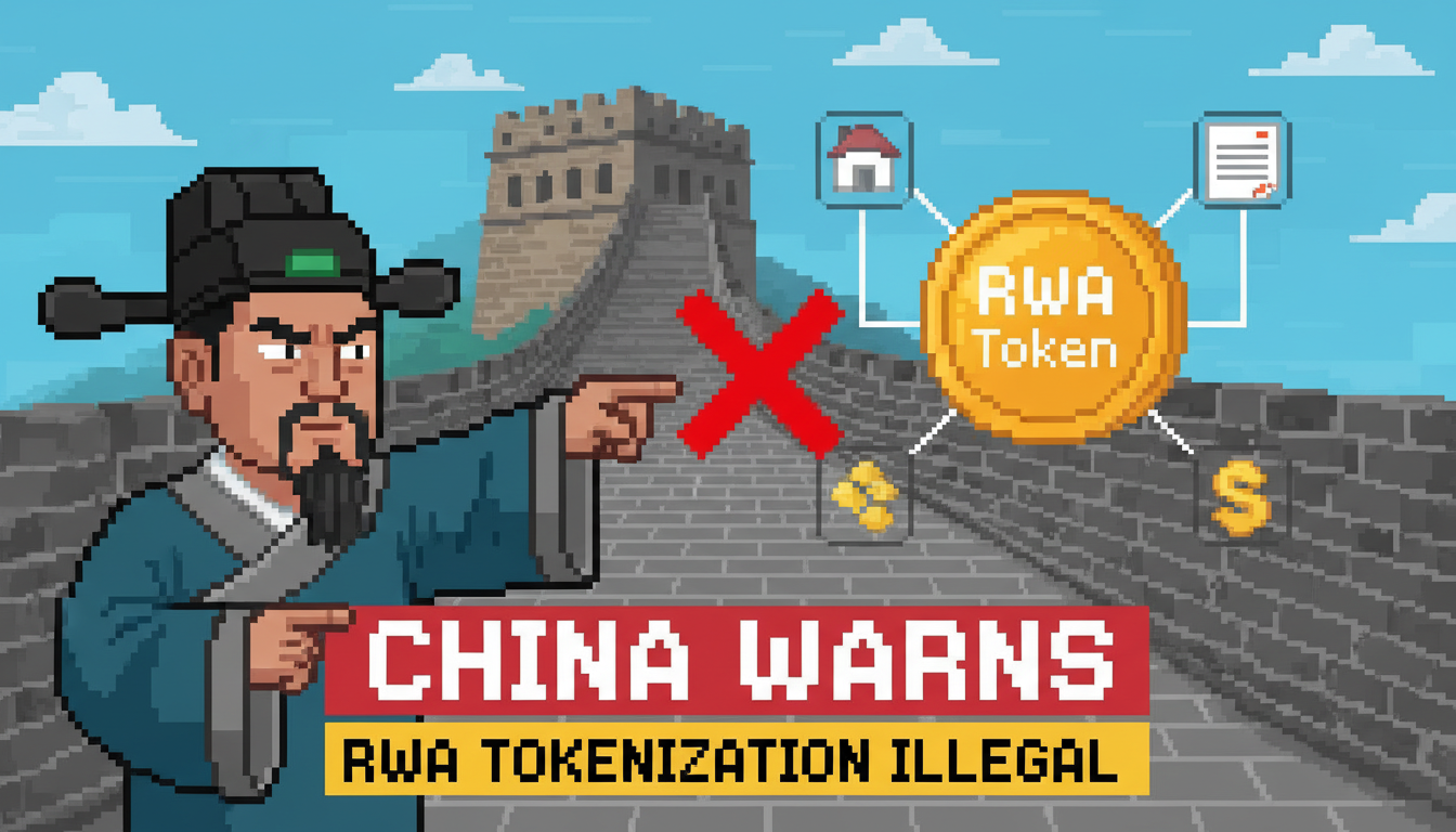 China Warns RWA Tokenization Could Be Illegal