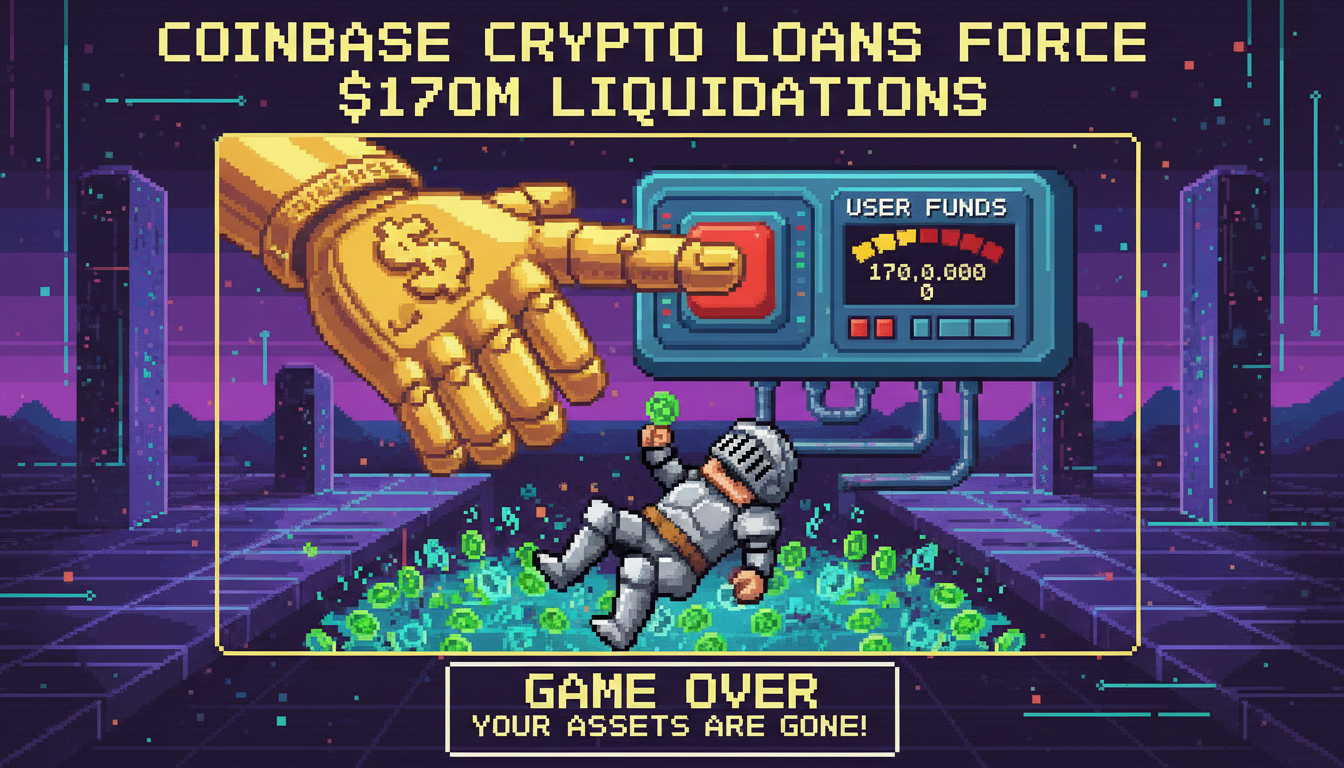 Coinbase Crypto Loans Force $170M in User Liquidations