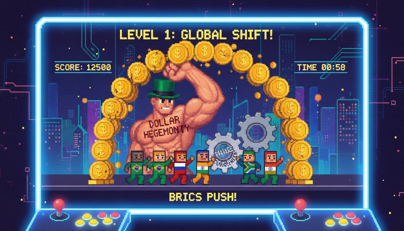 Dollar Hegemony Faces Pressure as BRICS Shift Trade Currencies