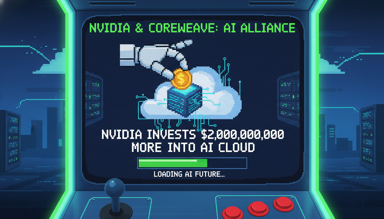 Nvidia invests $2B more into AI cloud firm CoreWeave