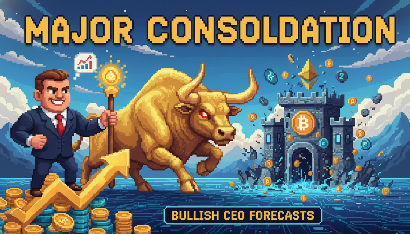 Bullish CEO Forecasts Major Crypto Industry Consolidation