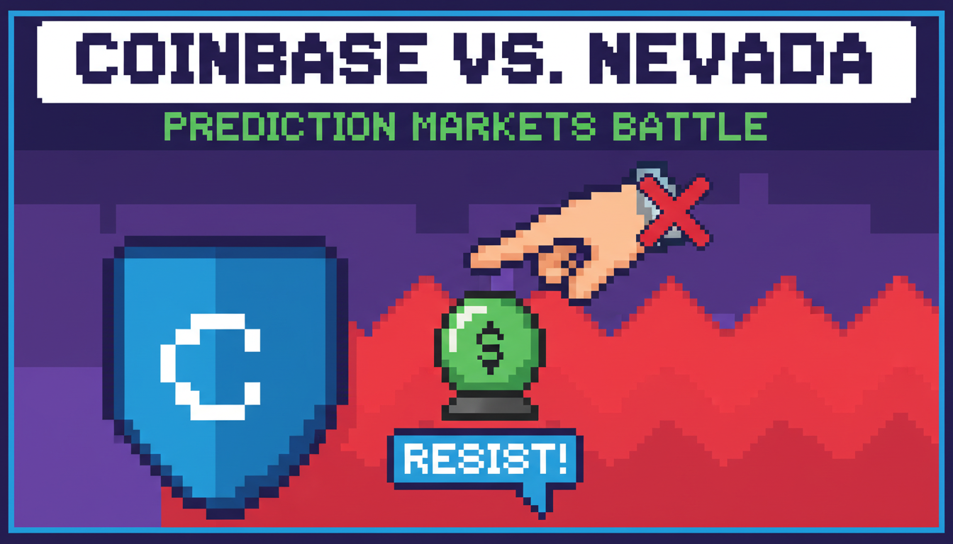 Coinbase Resists Nevada Attempt to Block Prediction Markets
