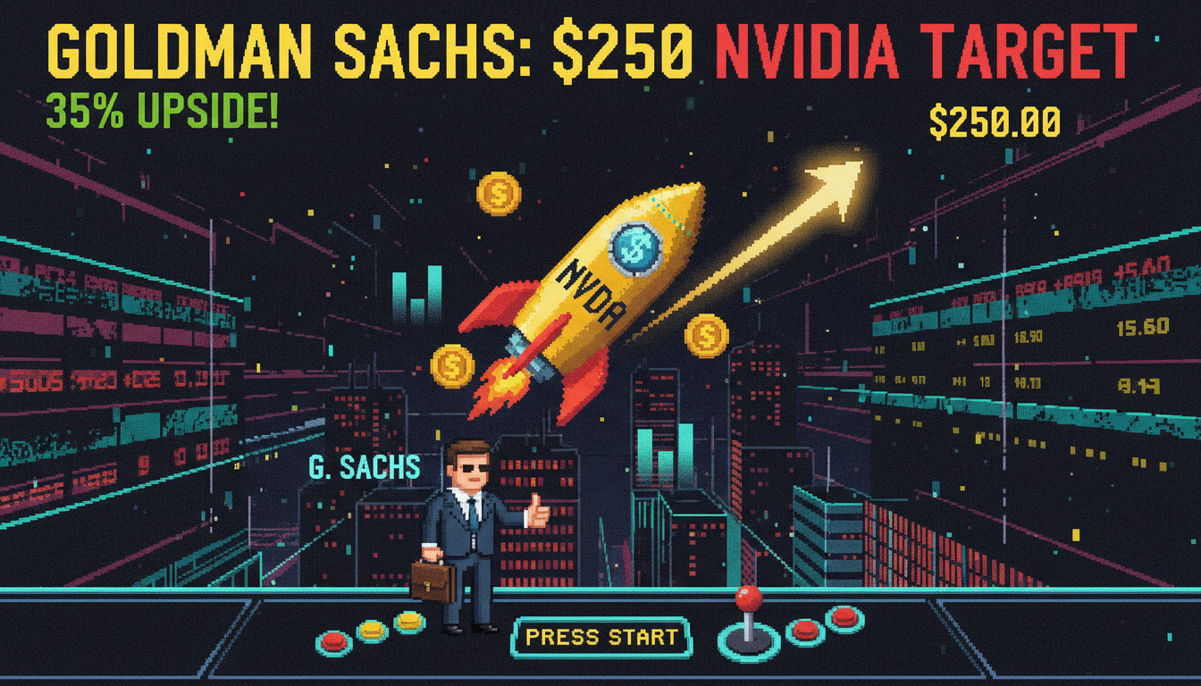 Goldman Sachs $250 Nvidia Target Sees 35% Upside Goldman Sachs $250 Nvidia Target Sees 35% Upside