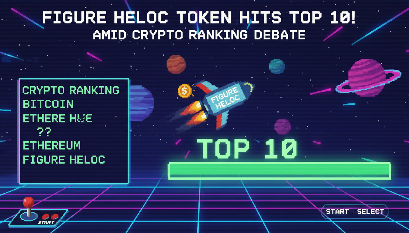 Figure Heloc Token Hits Top 10 Amid Crypto Ranking Debate