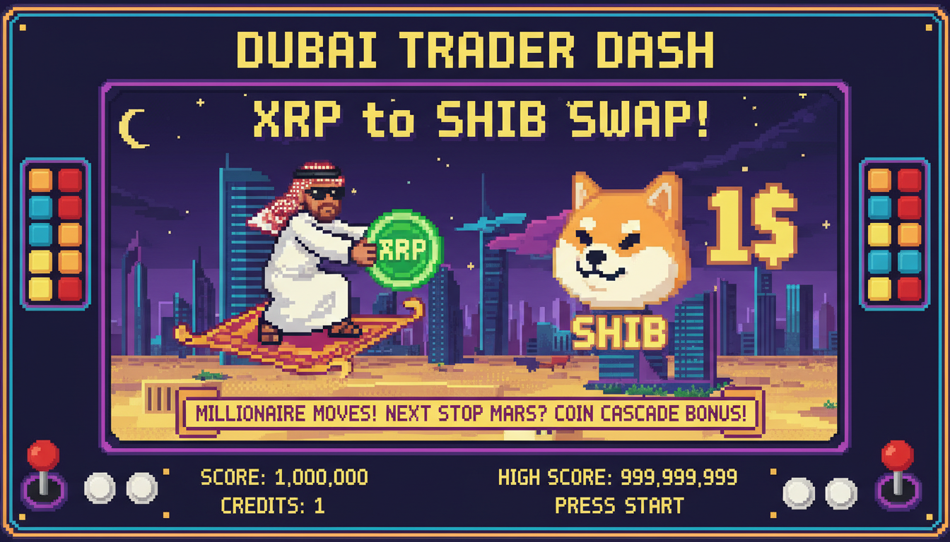 Dubai Investor Swaps XRP for SHIB Amid $1 Price Prediction