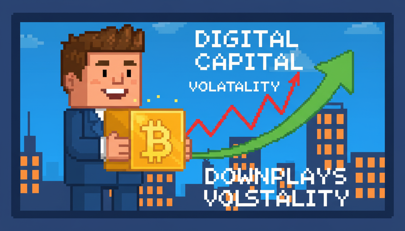 Saylor Calls Bitcoin ‘Digital Capital,’ Downplays Volatility