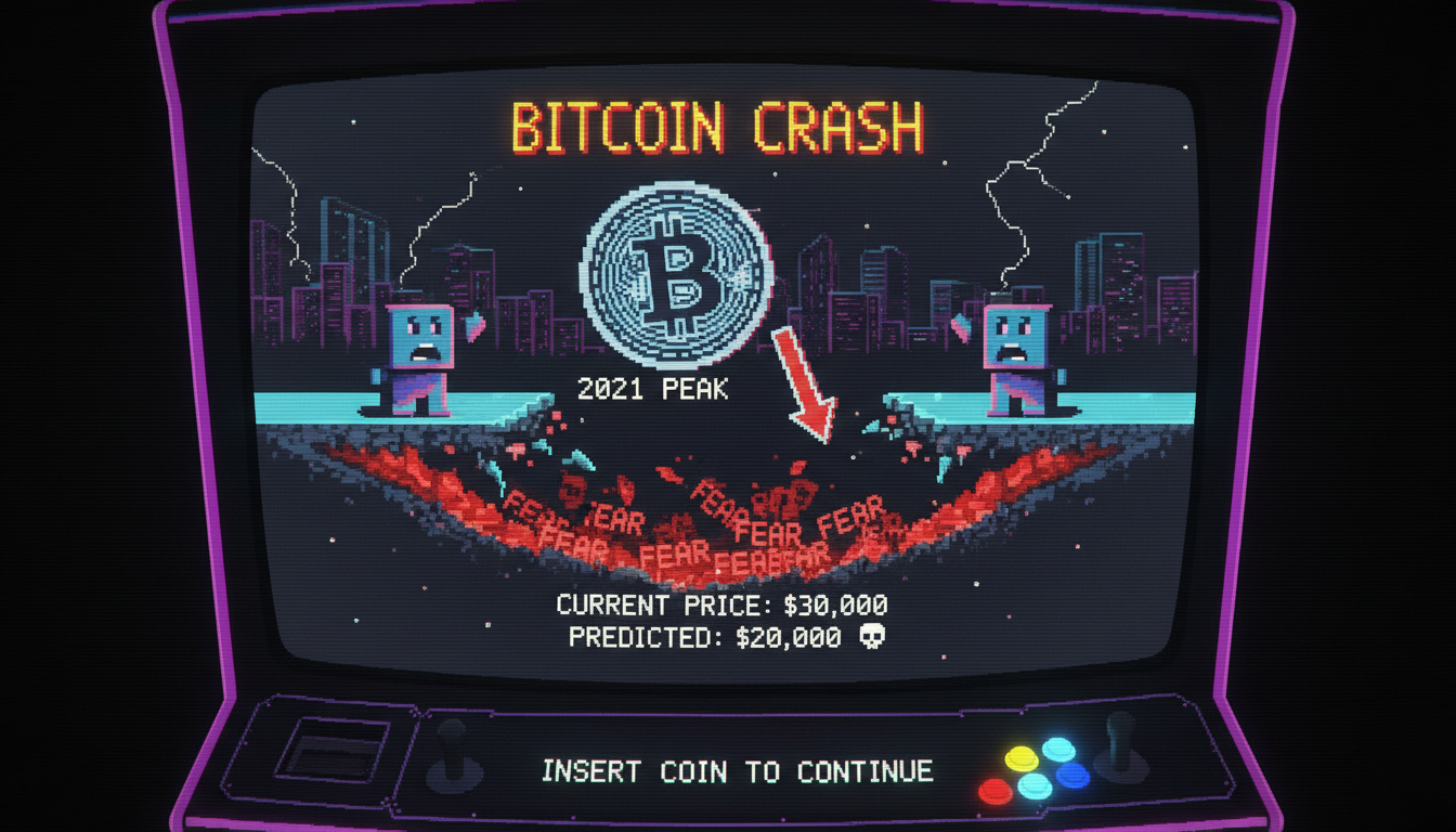 Bitcoin Hits 2021 Price Levels Amid Fears of Further Drop