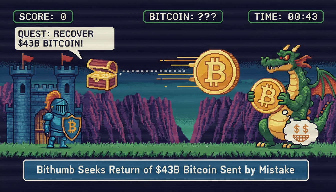 Bithumb Seeks Return of $43B Bitcoin Sent by Mistake Bithumb Seeks Return of $43B Bitcoin Sent by Mistake