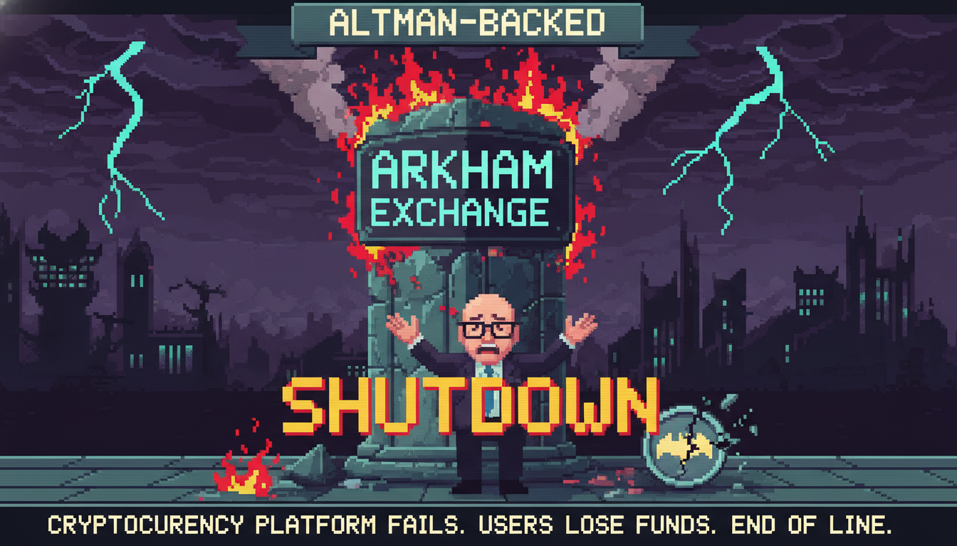 Arkham Exchange: Altman-Backed Crypto Platform Shuts Down