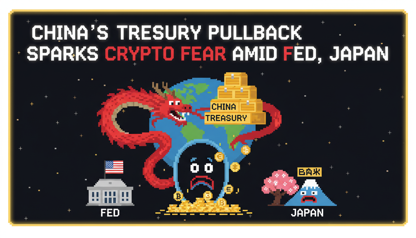 China's Treasury Pullback Sparks Crypto Fear Amid Fed, Japan China's Treasury Pullback Sparks Crypto Fear Amid Fed, Japan