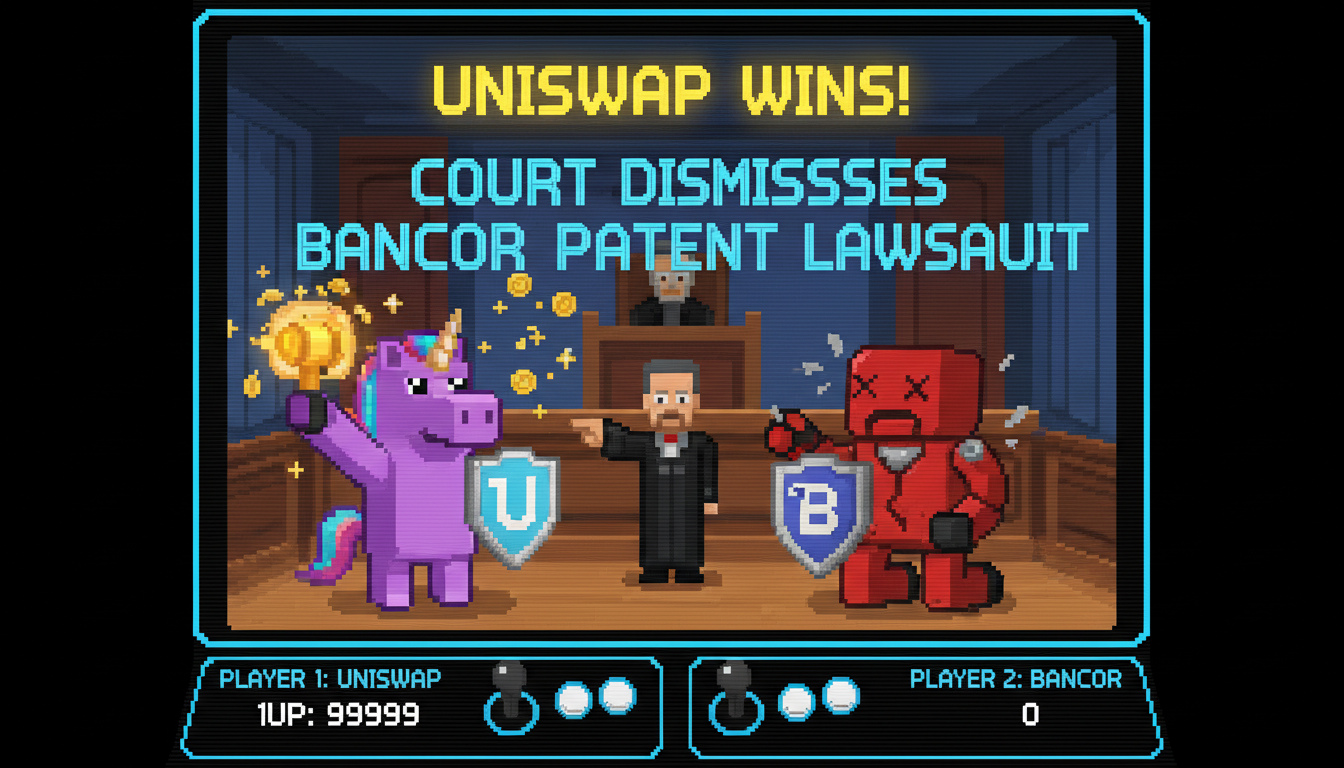 Uniswap Wins: Court Dismisses Bancor Patent Lawsuit