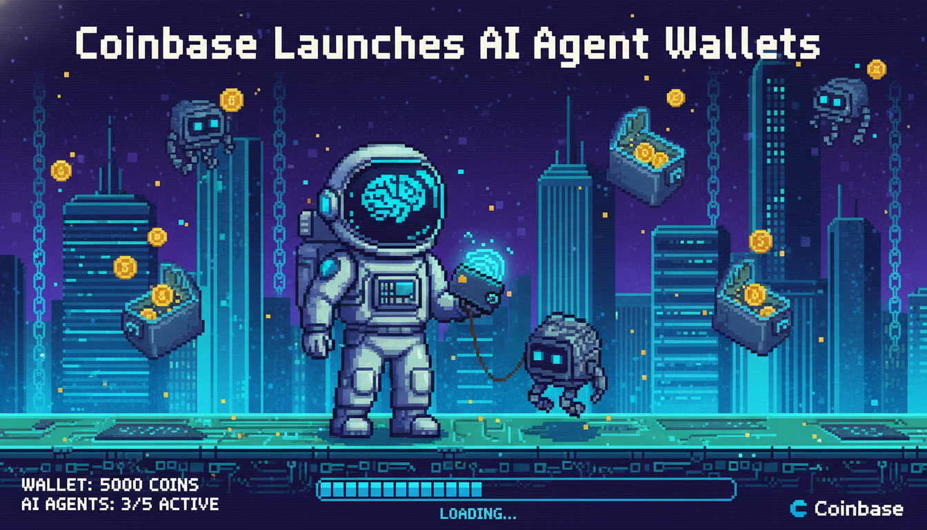Coinbase Launches AI Agent Wallets