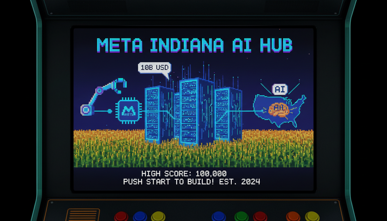 META to Build $10B Indiana Data Center for US AI Push