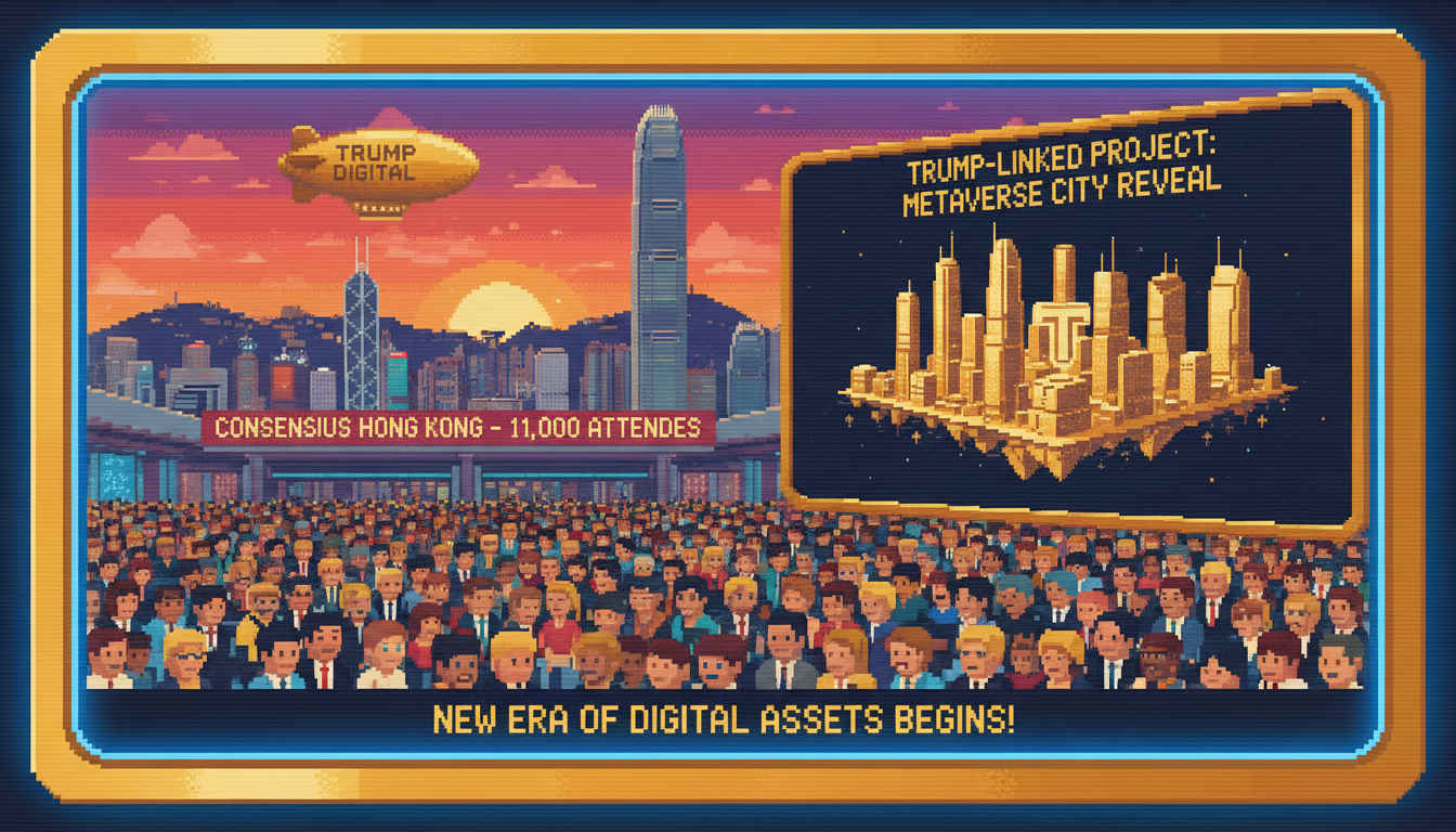 Consensus Hong Kong draws 11K; Trump-linked project unveils plans Consensus Hong Kong draws 11K; Trump-linked project unveils plans