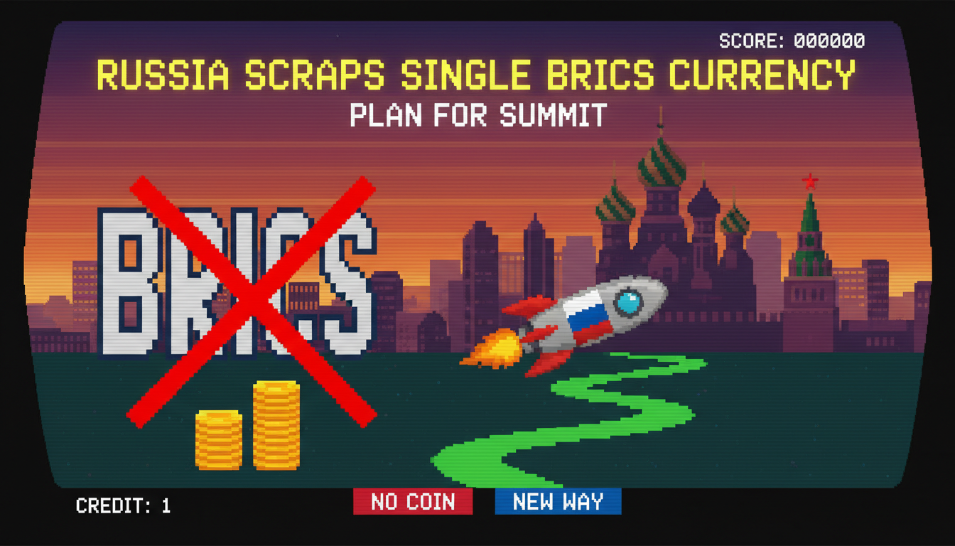 Russia Scraps Single BRICS Currency Plan for Summit Russia Scraps Single BRICS Currency Plan for Summit